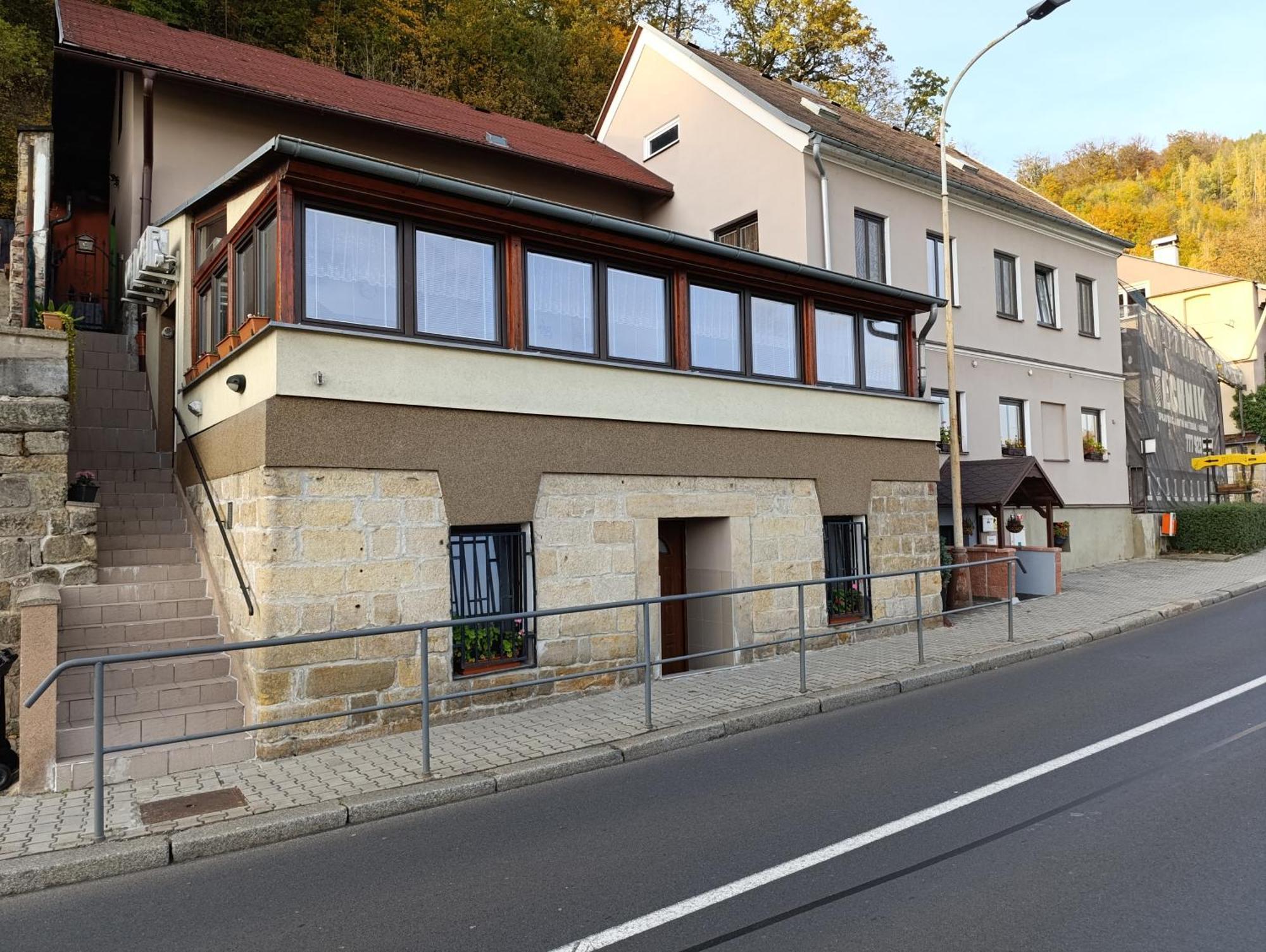 U Bocmana S Vyhledem Na Zamek A Labe Decin